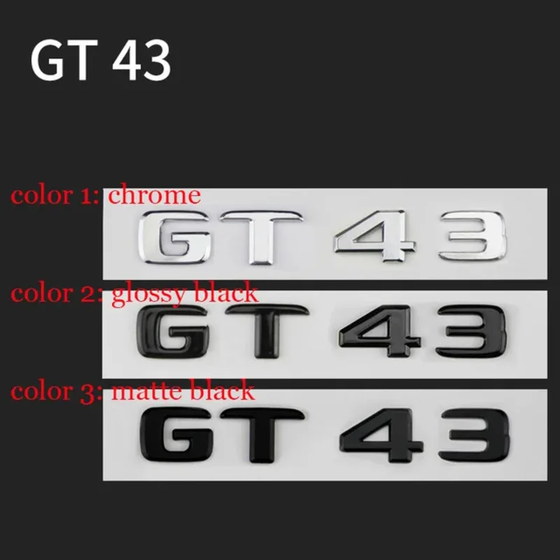 Embroidery Hub - GT 43 Emblem Logo for Mercedes