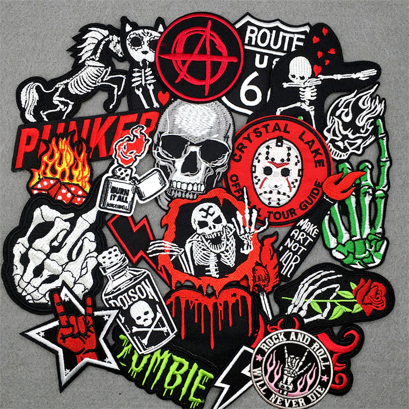 Embroidery Jacket Jeans - 25pcs/lot Embroidery Clothes Patches Stickers DIY