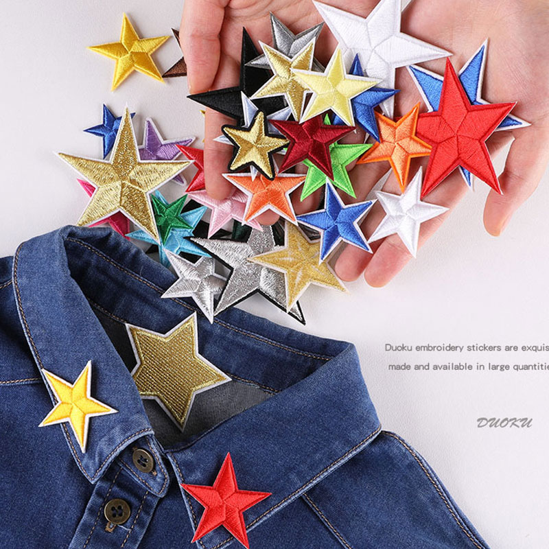 2-10Pcs Flower Iron on Patches - Embroidery Daisy Flower 评论和价格