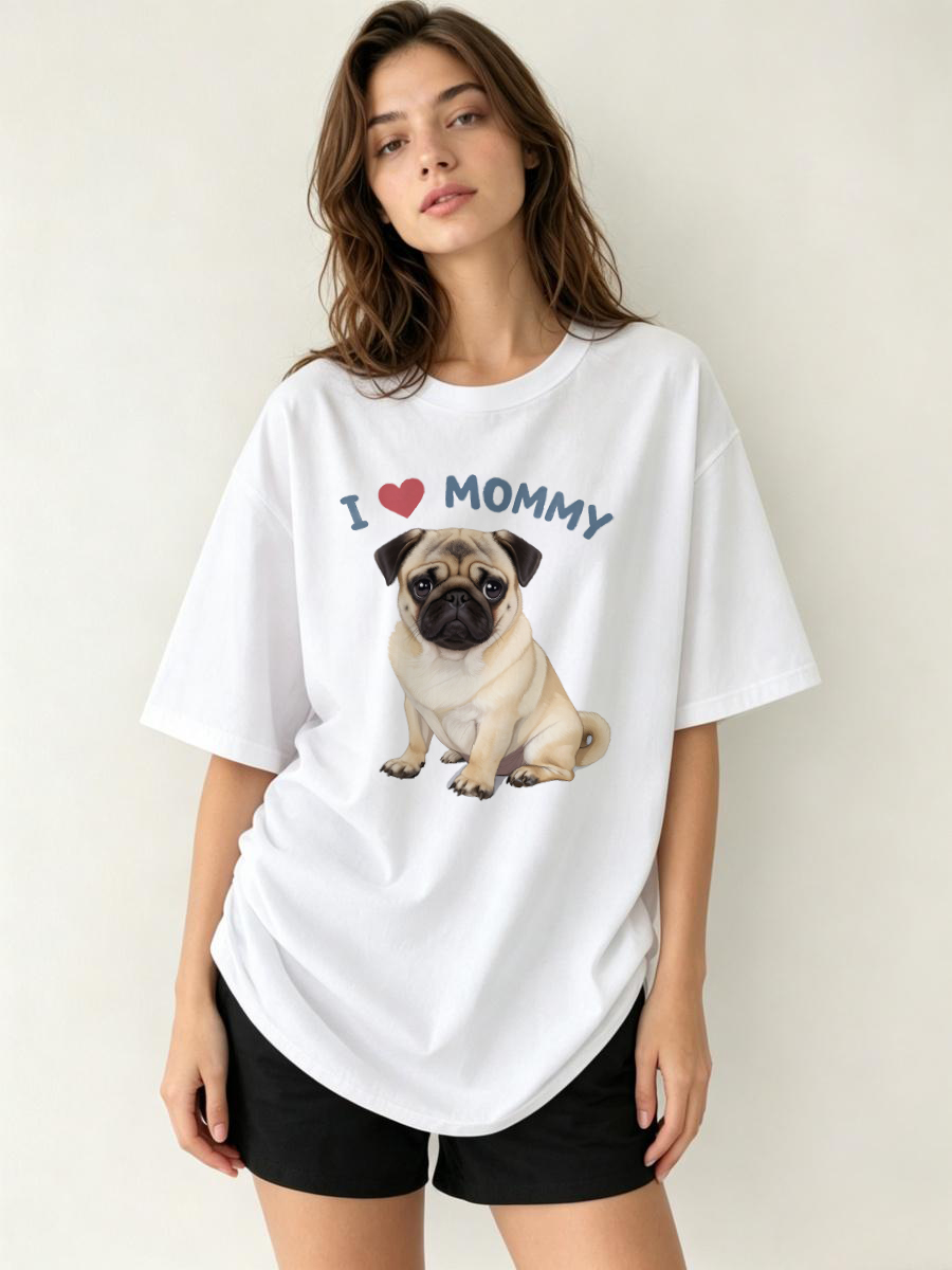 T-Shirt Pet Printed Slim Secur - Embroidery Moisturizer 评论和价格