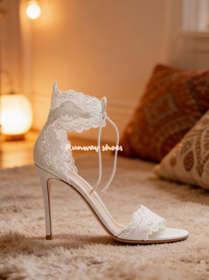 Lace Fabric Lace Single Buckle - Embroidery White 评论和价格