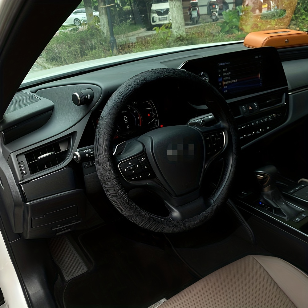 Car steering wheel cover, broc - Embroidery Hub 评论和价格
