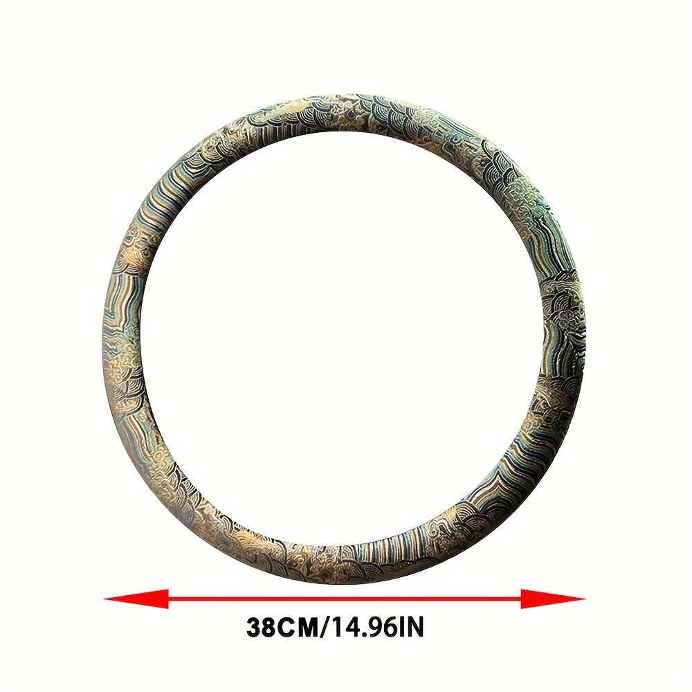 Car steering wheel cover, broc - Embroidery Hub 评论和价格