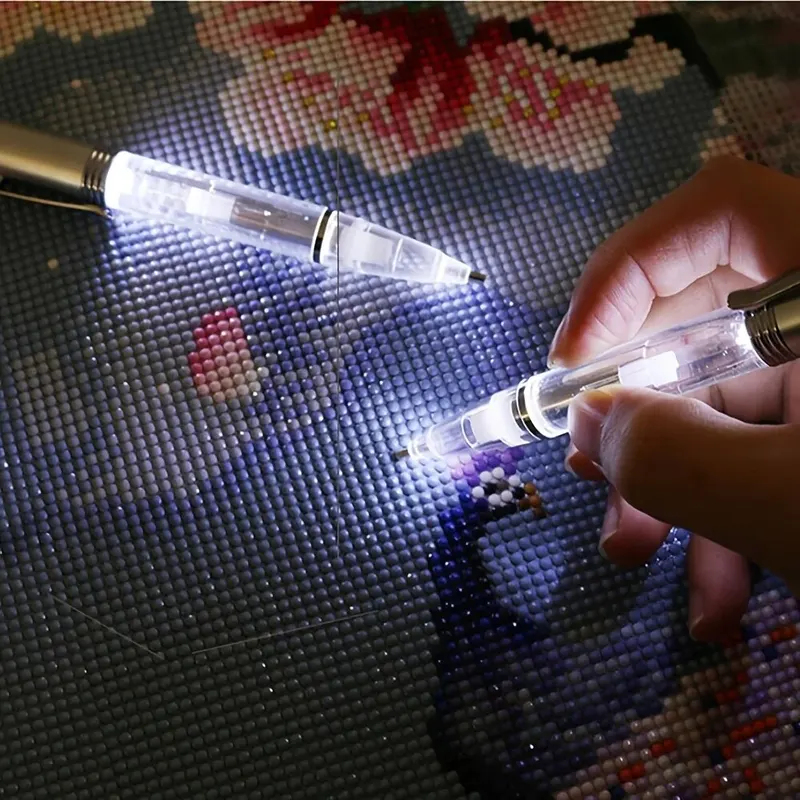 LED Light Diamond Painting Pen - Embroidery Art 评论和价格