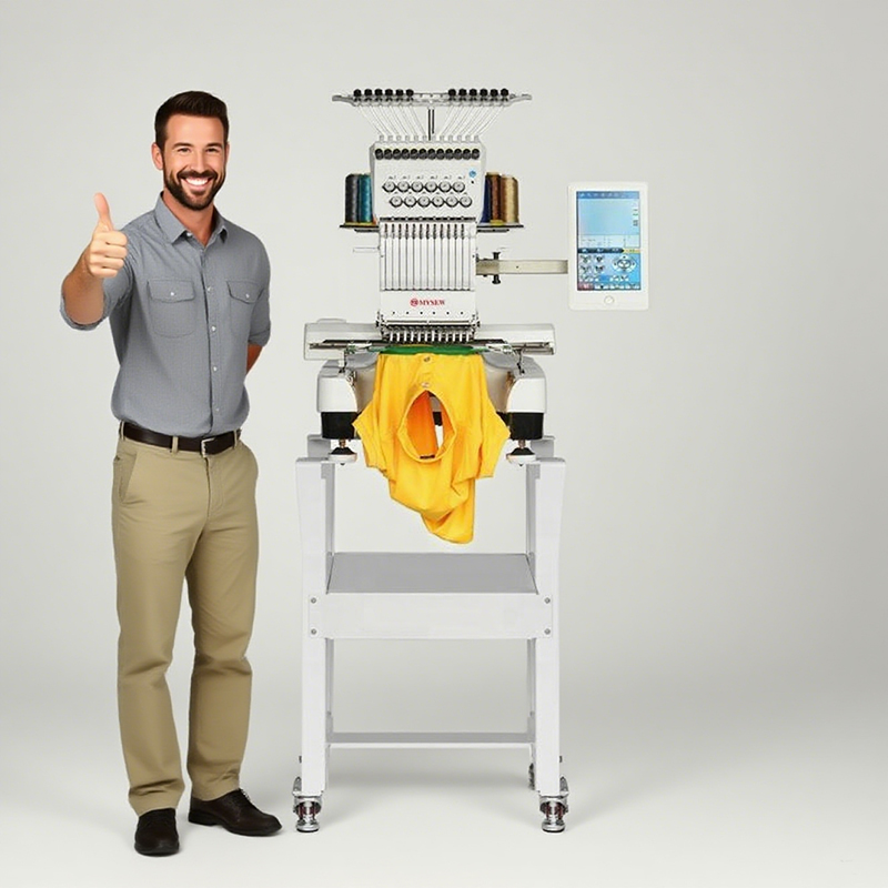 MYSEW MFS 1200 Industrial Auto - Embroidery Machine 评论和价格