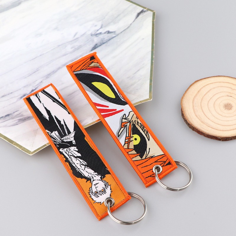 BLEACH Anime Key Tag Embroider - Embroidery Gift 评论和价格