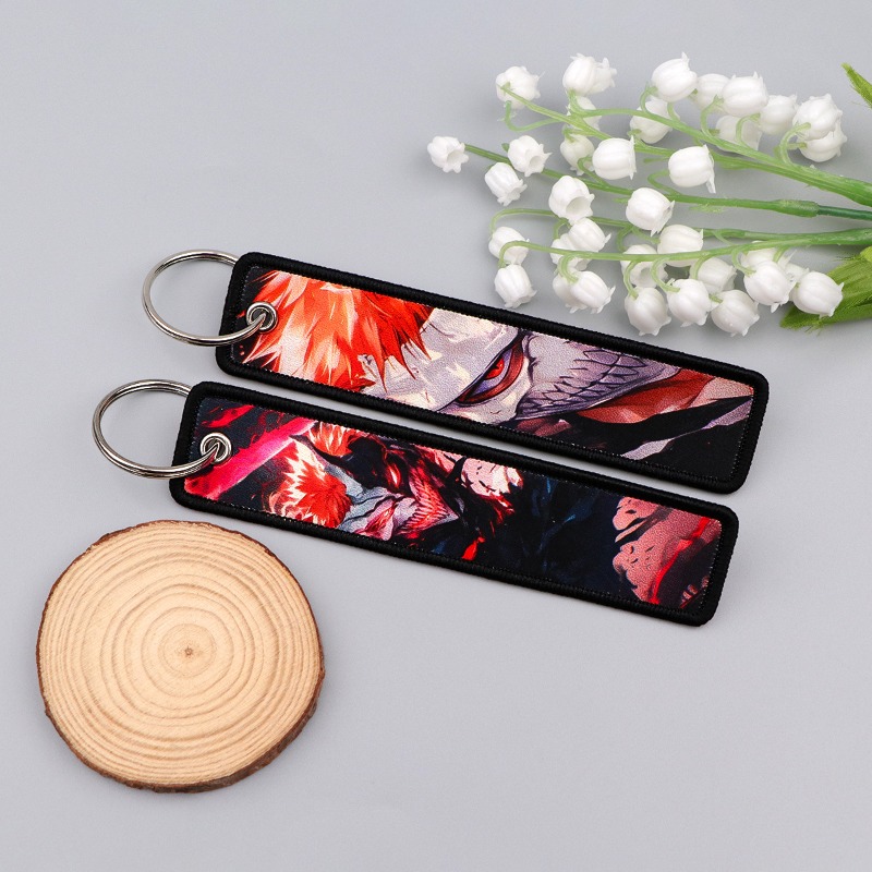 BLEACH Anime Key Tag Embroider - Embroidery Gift 评论和价格