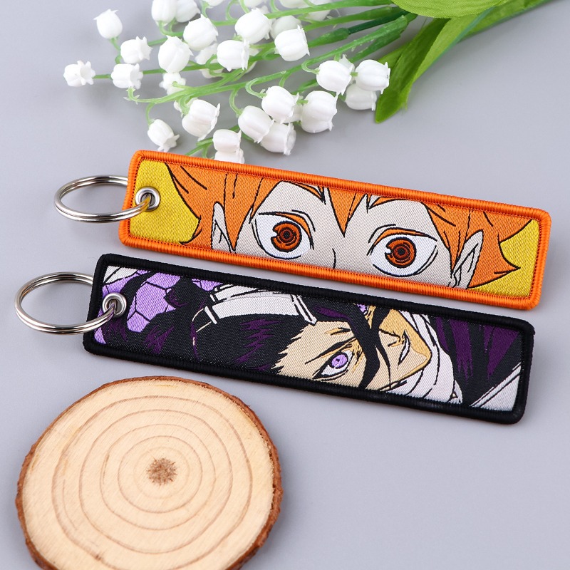 BLEACH Anime Key Tag Embroider - Embroidery Gift 评论和价格