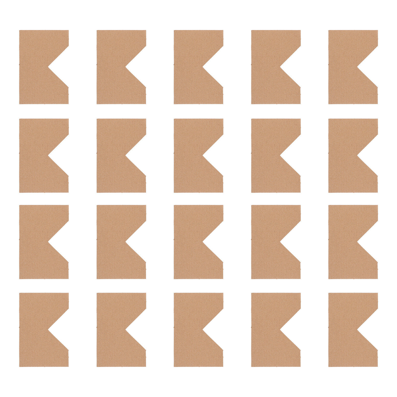 100Pcs Corner Protector for Pi - Embroidery Paper 评论和价格