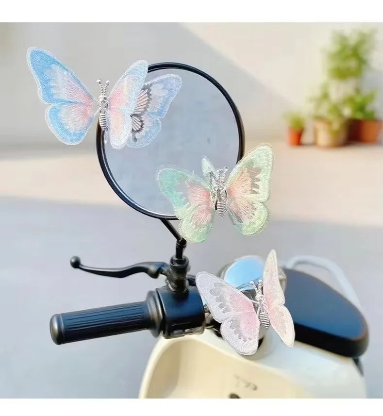 6/12PCS 3D Moving Butterfly Em - Embroidery Hub 评论和价格
