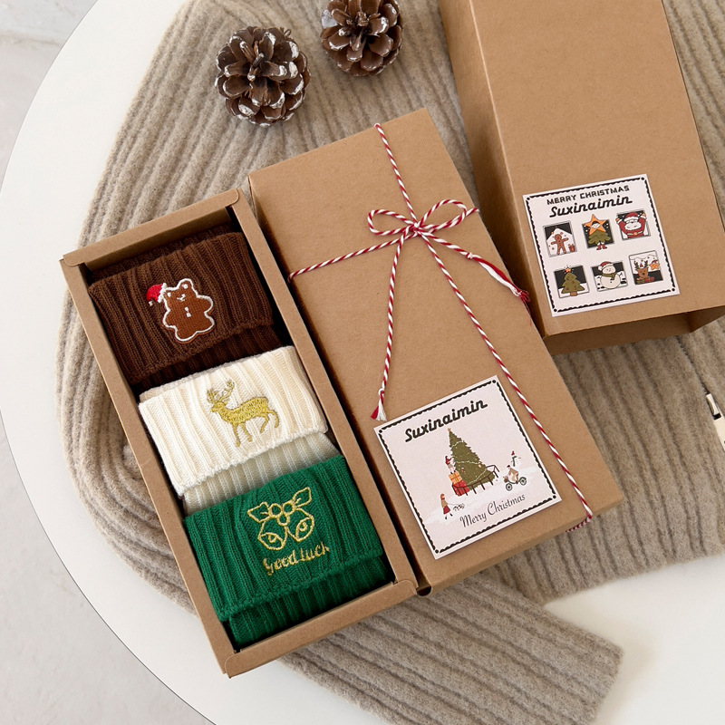 Christmas Stockings Moisture-W - Embroidery Moisturizer 评论和价格
