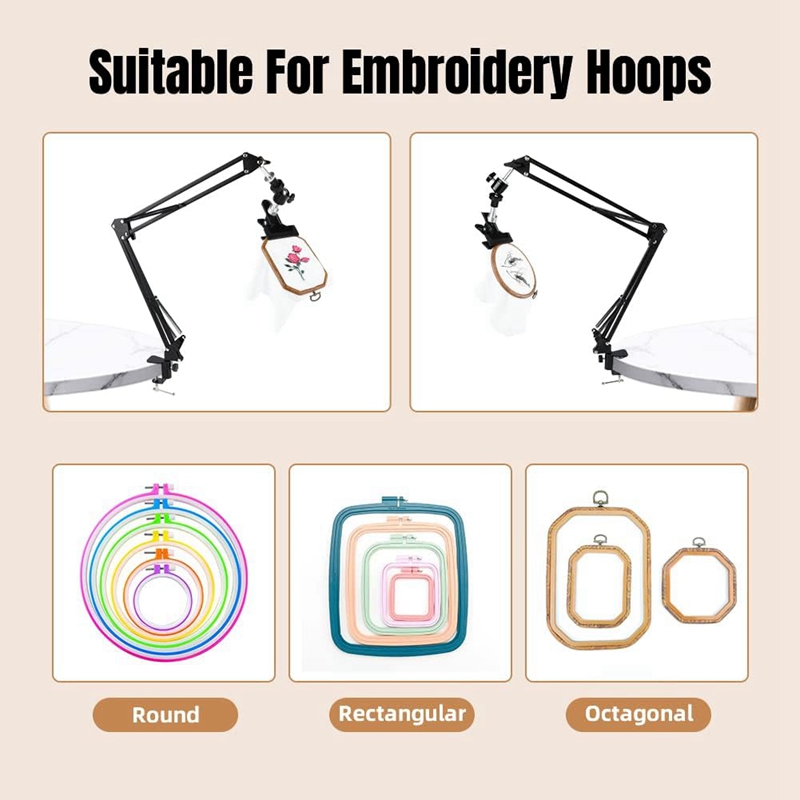Embroidery Hoop CrossStitch St - Embroidery Hoop Stand 评论和价格