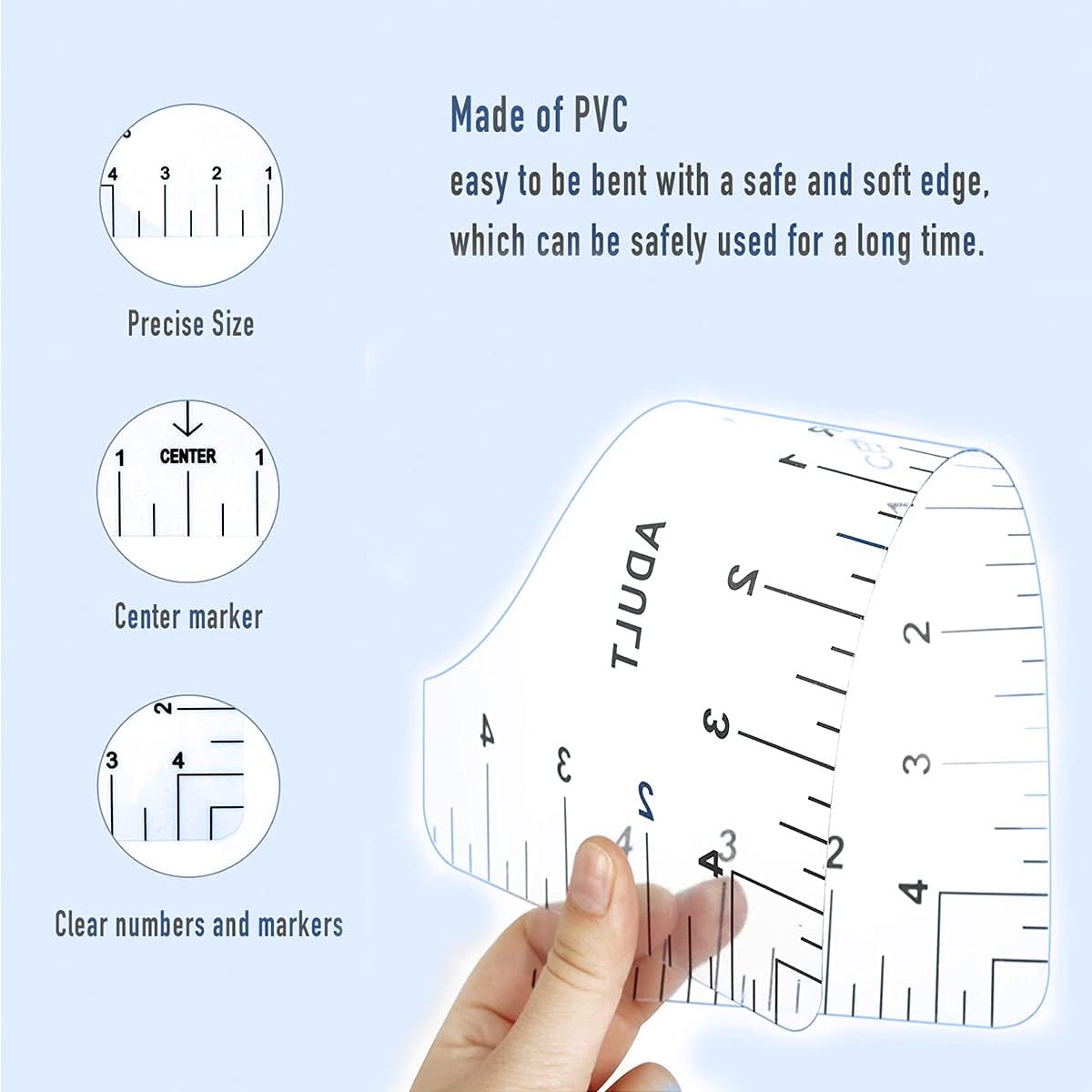 Transparent 4Pcs T-Shirt Ruler - Embroidery Hub 评论和价格