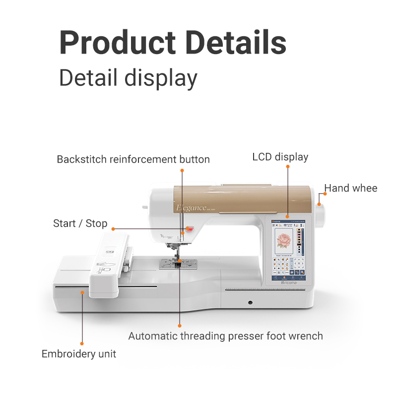 Easy Use Ricoma RSE5000 Househ - Embroidery Machine 评论和价格