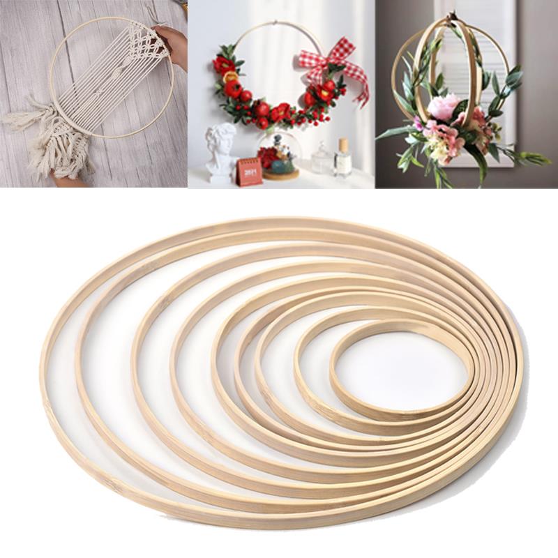 1/5Pcs 8-33cm Wooden DIY Handm - Embroidery Hoop Stand 评论和价格
