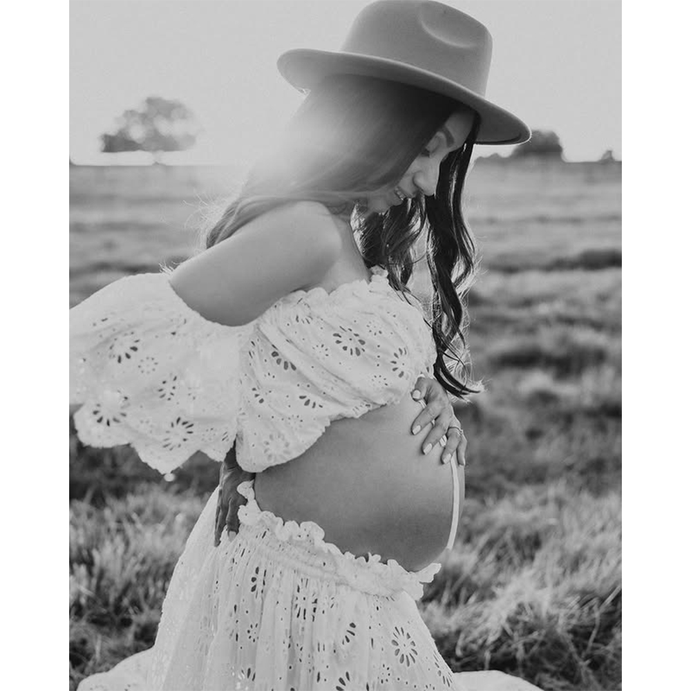 Plus Size Maternity Dresses Ph - Embroidery White Dress 评论和价格